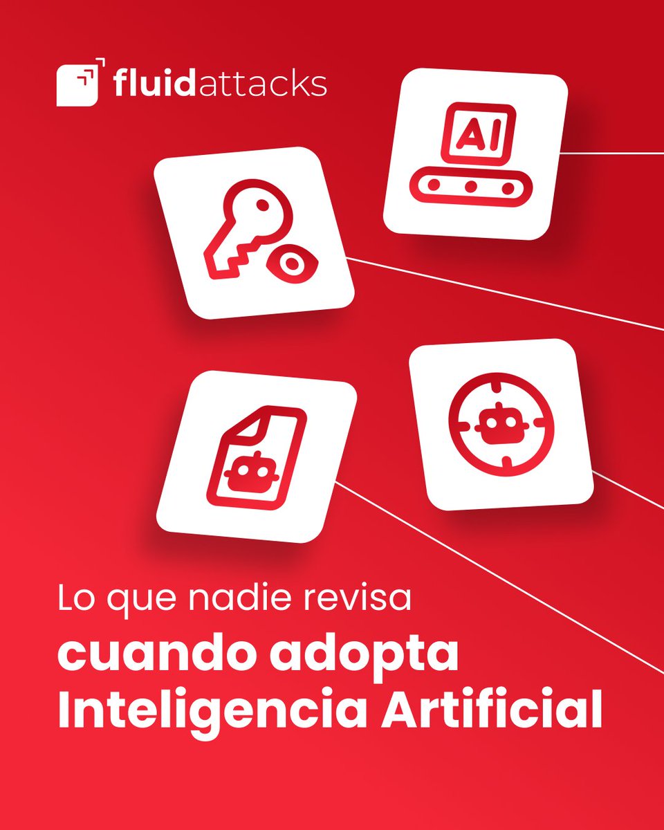 fluidattacks's tweet photo. Tu equipo genera código con IA todos los días. ¿Sabes qué riesgos llegan a producción con él? 👀
Modelos, datos y servicios de terceros amplían tu superficie de ataque con cada incorporación.
Descubre cómo protegerla 👉 https://t.co/0fuUFw4Tob https://t.co/MC2JkzjUFn