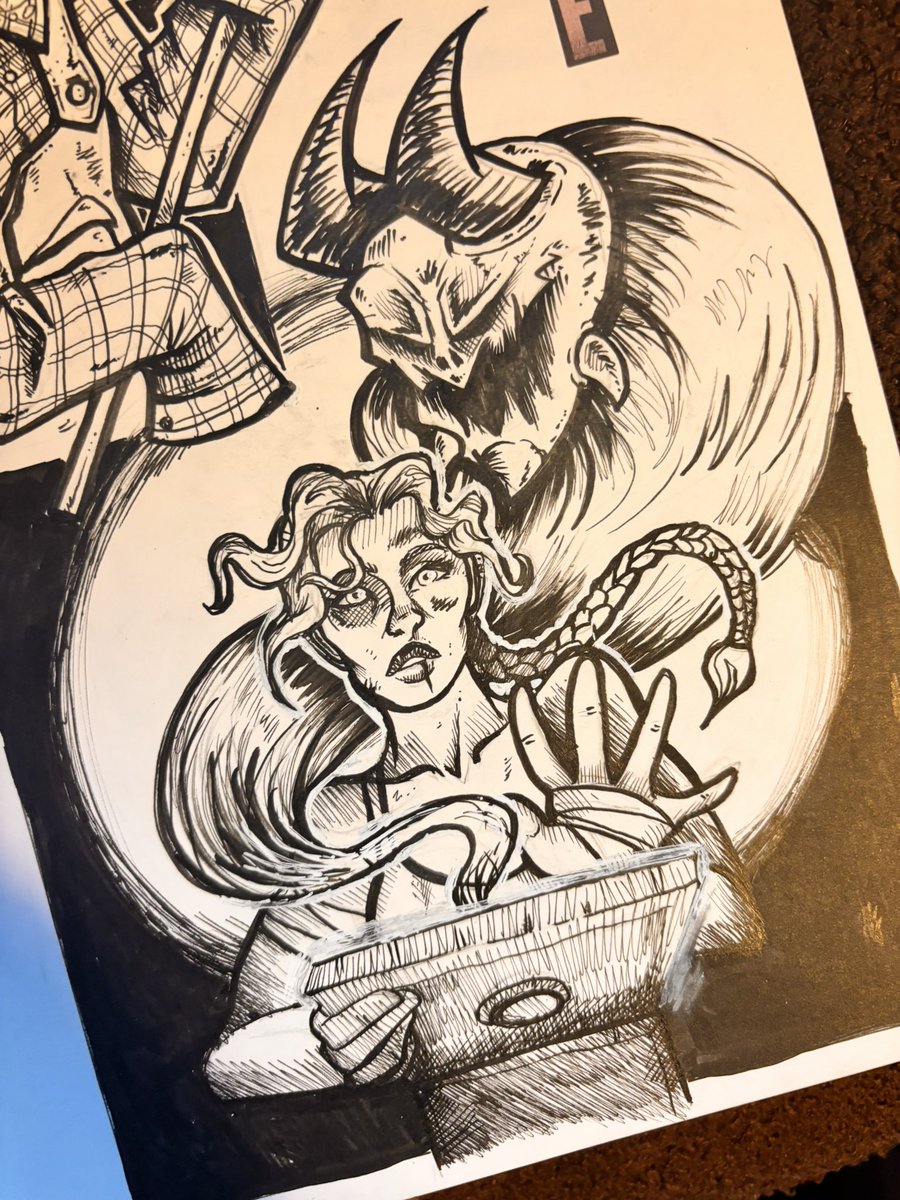 TeaDrinkerArt's tweet photo. #inktober day 2 
Relic https://t.co/PKbiGQM6PZ