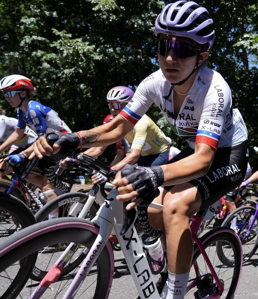LABORALkTeam's tweet photo. Otra vez más Cata Soto Campos 🏆💪

La chilena consigue su segunda victoria en la Vuelta a Costa Rica demostrando su habilidad para los finales al sprint.

Dos días más para acabar el trabajo bien hecho ✨ https://t.co/mUP4TzrMiR