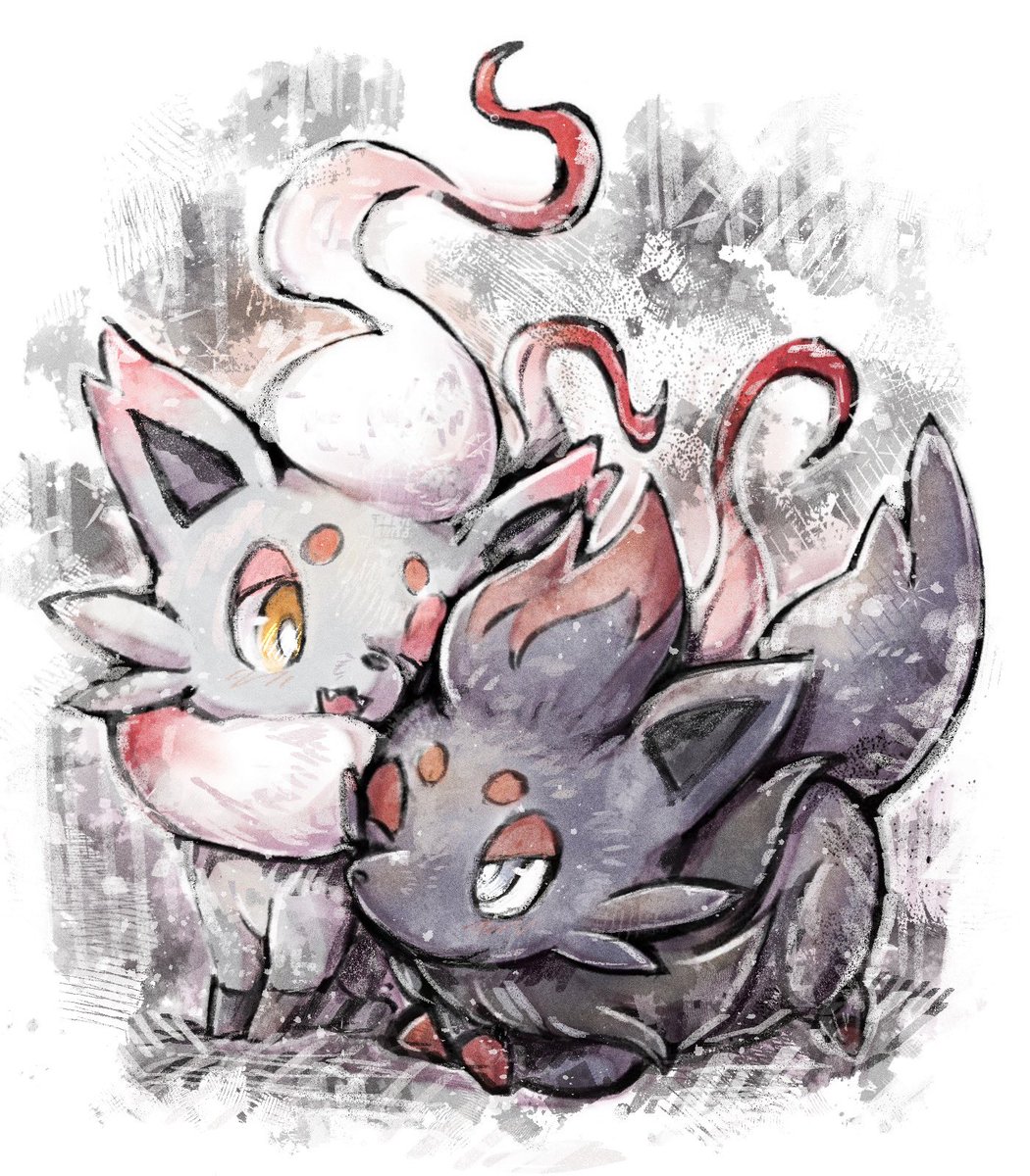 aki26428's tweet photo. ゾロア https://t.co/ef159NfNem