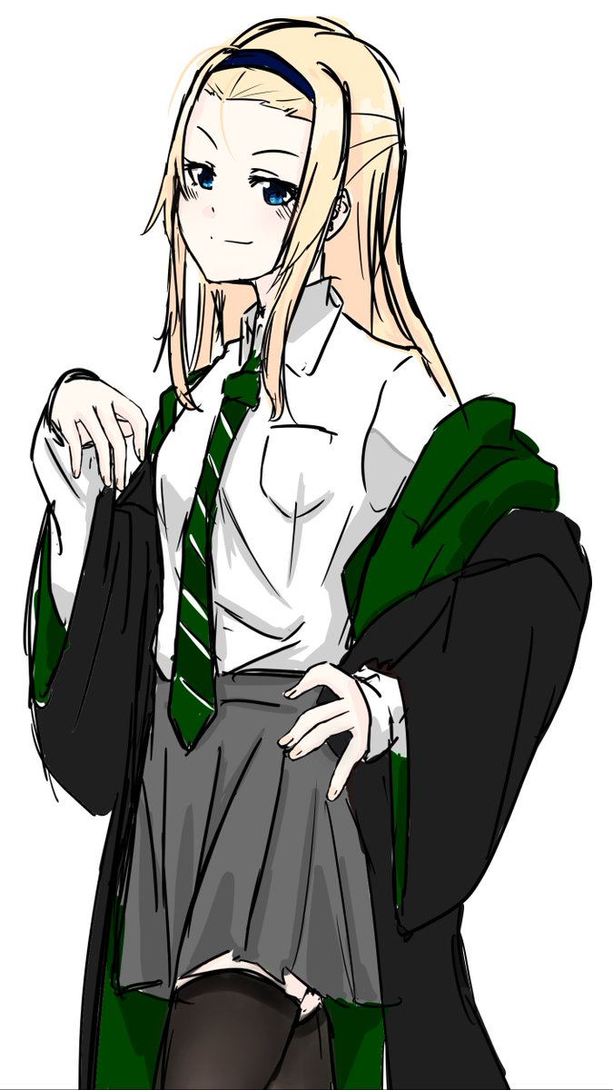 Mutsuki0507's tweet photo. 5 6年前　台湾掲示板TSマルフォイブームの描いたもの

懐かしい

 #malfoid #女体化マルフォイ https://t.co/SmF5QVbjuD