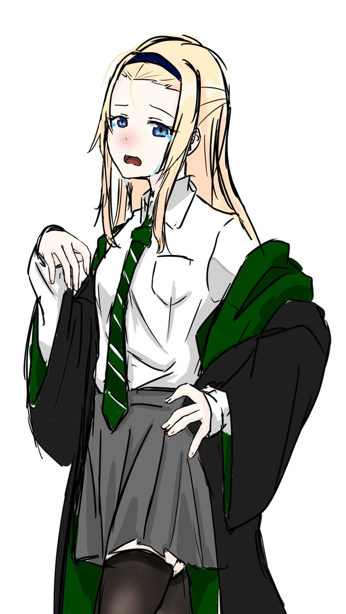 Mutsuki0507's tweet photo. 5 6年前　台湾掲示板TSマルフォイブームの描いたもの

懐かしい

 #malfoid #女体化マルフォイ https://t.co/SmF5QVbjuD