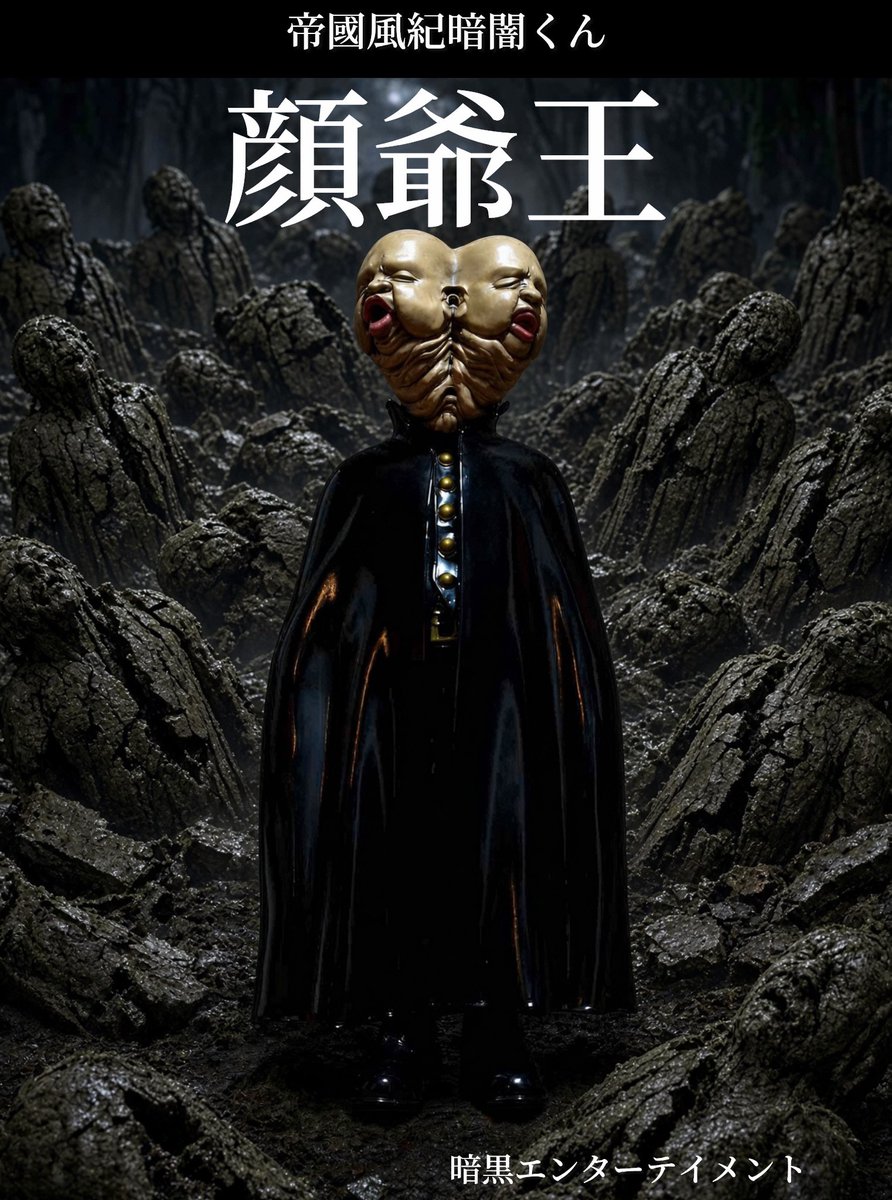 NAGARE6666's tweet photo. 帝國風紀暗闇くん

顔爺王

#ソフビ https://t.co/ZTuU8aTE7k