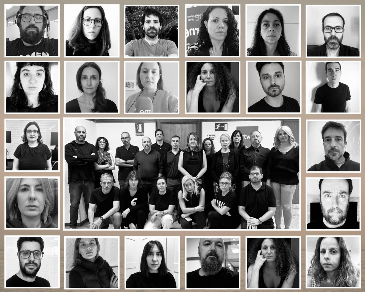 letiaudi's tweet photo. Seguimos con los #viernesnegros Por el talento interno, por que paren las persecuciones, por el @CdiRNE por el servicio público.
#salvemosRNE #DefiendeRtve https://t.co/jHmzTkuHFZ