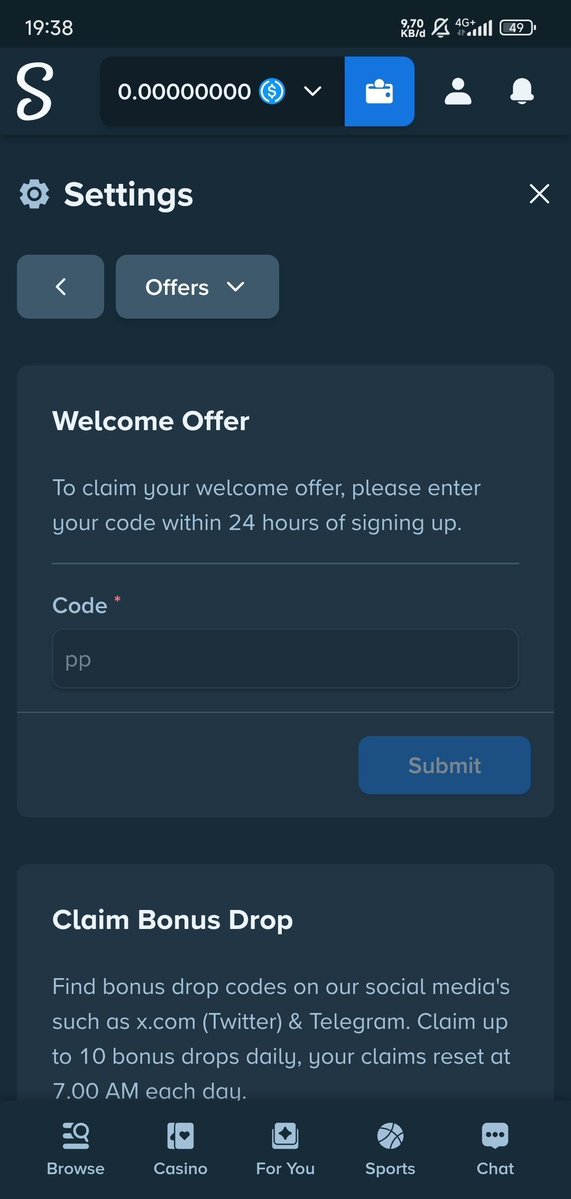 Tenacer7's tweet photo. @pp_privatejet_2 I’m under your code @pp_privatejet_2 last reply for me, thanks so much PP

Tenacer7 #STAKE4EVER https://t.co/8UJS1YRUqc
