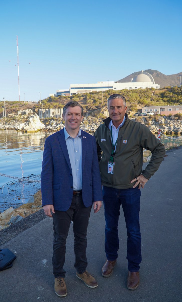 EnergyUnderSec's tweet photo. .@ENERGY is helping keep California’s Diablo Canyon nuclear power plant online—protecting high-paying American jobs and helping shield Californians from higher electricity prices.

This is the only operating nuclear plant in CA and provides up to 10% of California’s electricity. https://t.co/o4kTdvA7C9