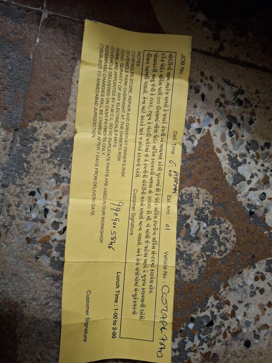 Rizwanhamilp's tweet photo. Urgent! @HeroVidaWorld My Vida scooter (GJ 27 FL 7643) has a recurring PDU Failure for 2nd time. Local team giving false water damage excuses instead of

solving it!

Email sent. Please resolve

on top priority! #HeroVida #EVService #Heromotorcop
#heroservice #electricscooter https://t.co/4vNEX5ffuX