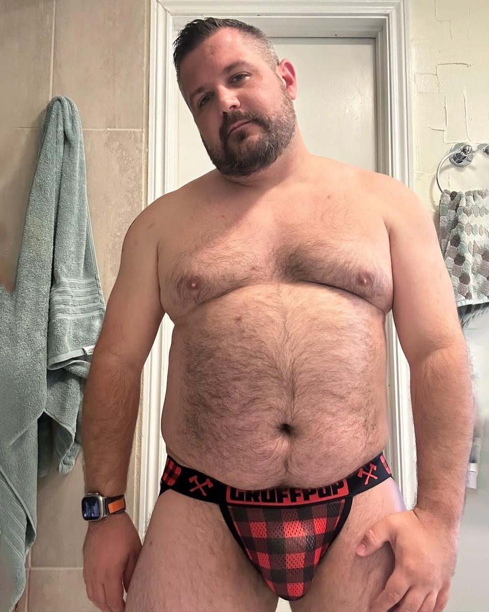Gruffpup's tweet photo. The Lumberjack Jockstrap ➡️ https://t.co/KnAxXpgW3D ⬅️ The Stud: @ItsABearWorld #bear #handsome #cub #woof #djryantiffin #gaybear #gaybeef #gaybeefy #beefyman #instagay #gaypride #gaychunk #gaybhm #brawnyman #gaythick #gayhot #musclebear #hairyman #hairychest #hairybear https://t.co/evMJrdnQPr