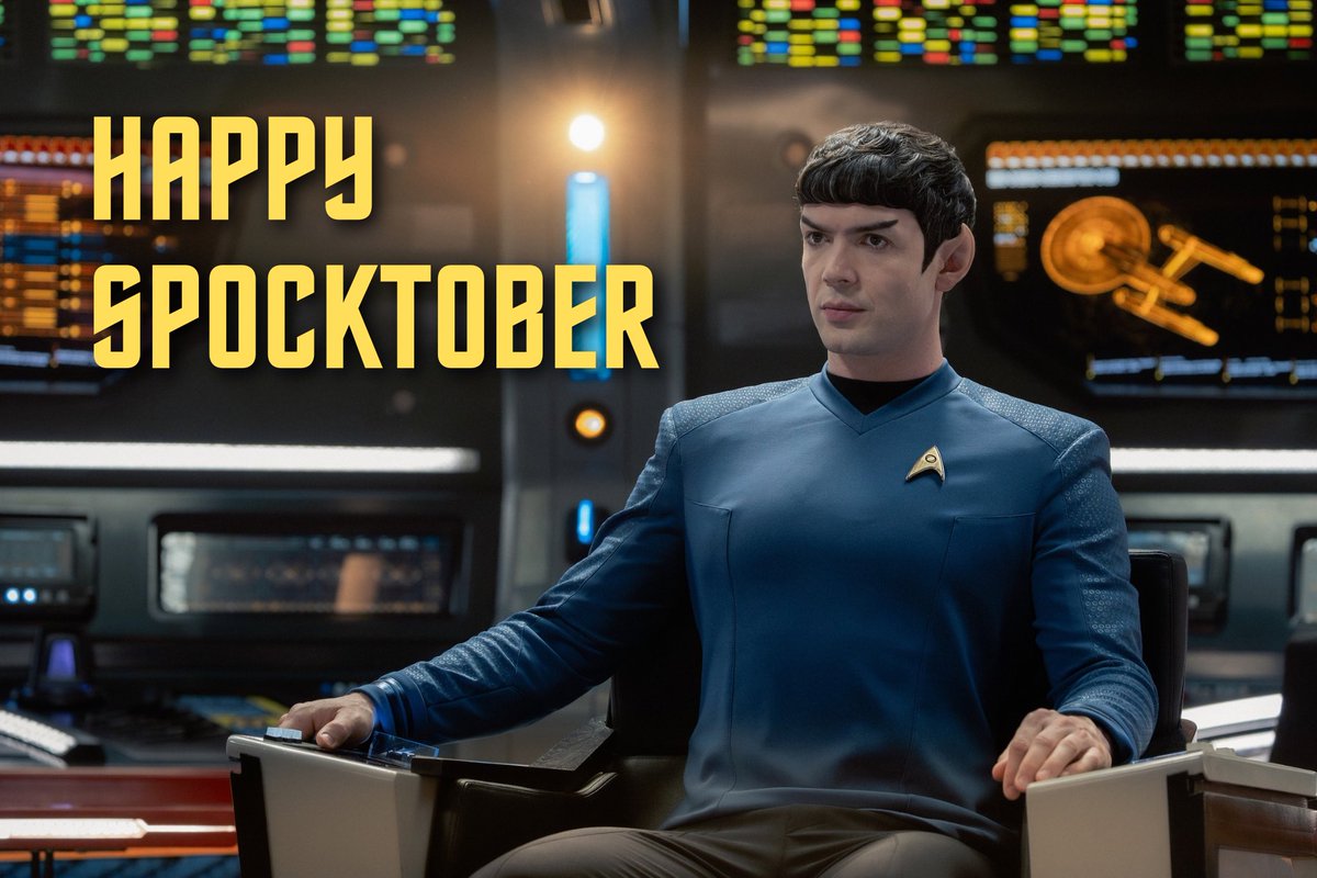SDCCWackyWags's tweet photo. Happy Spocktober to those who celebrate. May you have an agreeable month. 🖖🏻 #StarTrek #StrangeNewWorlds #StarTrek60 @StarTrek @paramountplus @ethangpeck https://t.co/BCOFekV2lm