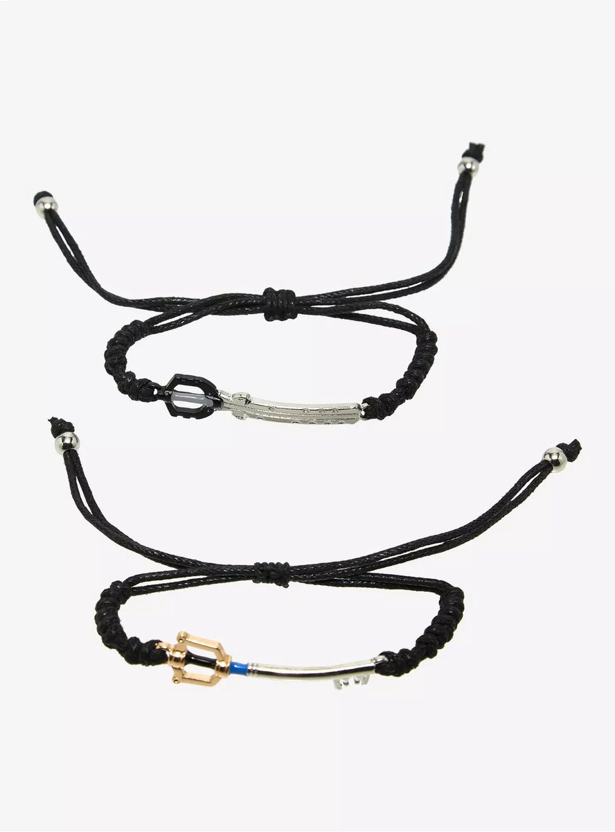 churroz's tweet photo. Hot Topic has added a Kingdom Hearts Sora &amp; Riku Keyblade Cord Bracelet Set! #kingdomhearts #_KH #KHMerch #squareenix #disney

Link: https://t.co/P0MemMqSkm https://t.co/d0Zeina2mc