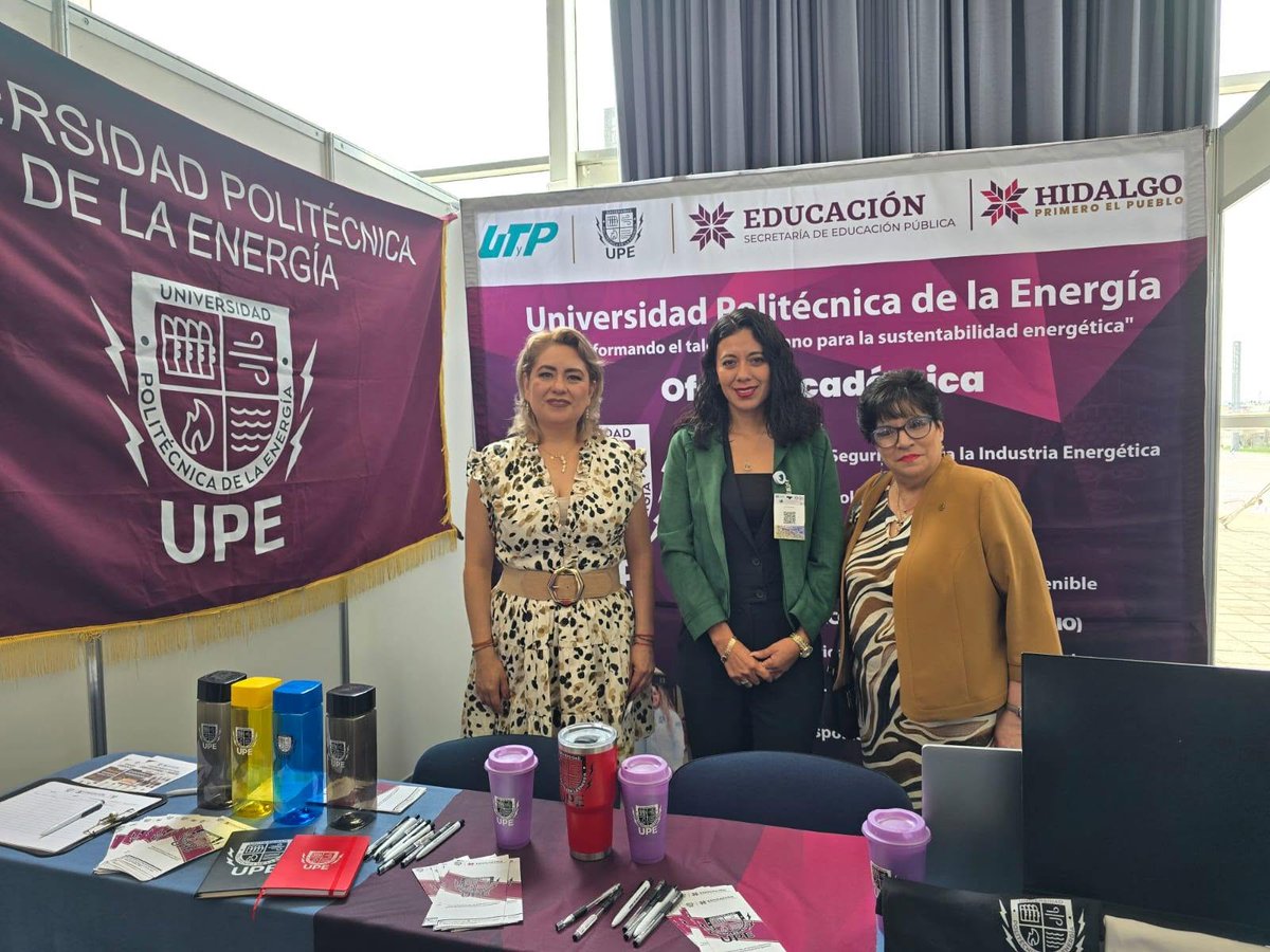 up_energia's tweet photo. ⚡ La #UPE participó en el #ForoEnergiza, fortaleciendo su presencia en espacios de encuentro y vinculación del sector energético.

Seguimos formando talento humano para los retos de la industria y la sustentabilidad energética. 🌱 https://t.co/aWRnSpRFRd