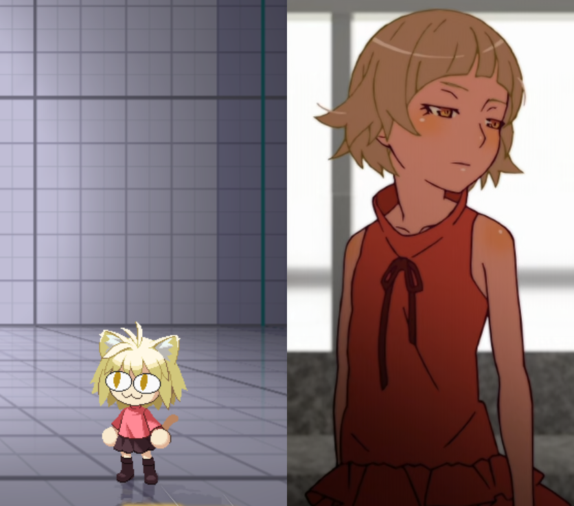 KarenPosting's tweet photo. Monogatari Mod Palette in Melty Blood: Type Lumina https://t.co/1dvrcJvq9t