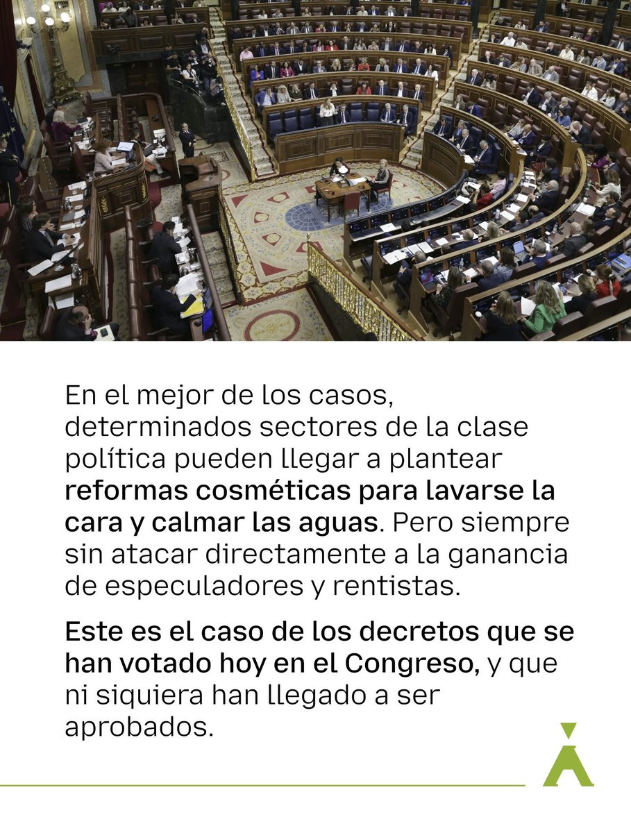 OSTAsindicato's tweet photo. 🏠 No es una crisis de vivienda, es una guerra de clases

Es evidente que mientras en Aragón hay aproximadamente 130.000 viviendas vacías, la especulacion expulsa a la clase trabajadora de nuestros barrios y ciudades.

👉 Zaragoza
🕕 18 h
📌 Plz Santo Domingo

@InquilinasZgz https://t.co/sxtUKke8XV