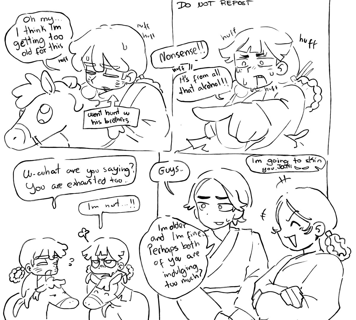 p20038618's tweet photo. Chagatai and Ogedei fatties sketch https://t.co/fOLTCONUO6