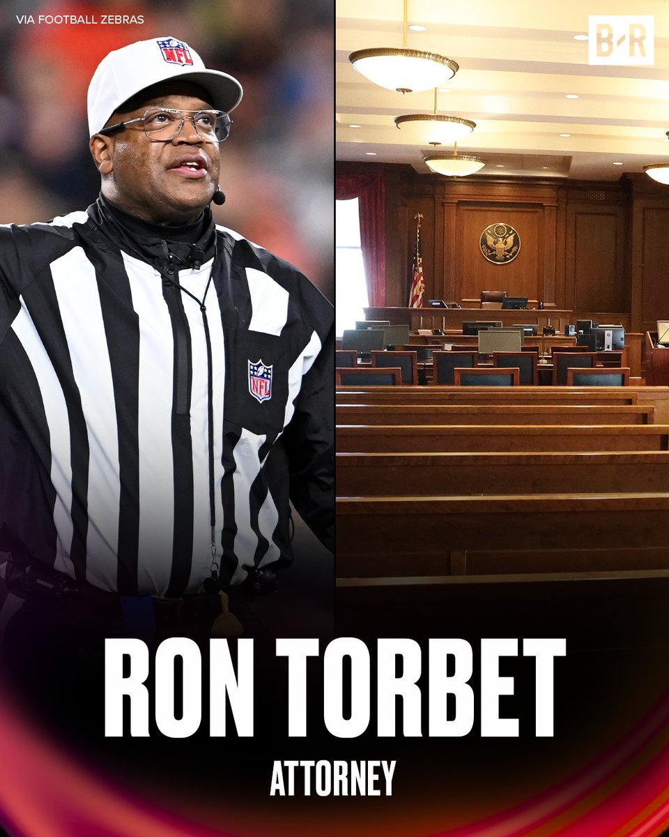 BleacherReport's tweet photo. Most NFL referees have full-time careers outside of football while officiating in the league 👀💼

(Via @footballzebras, @FOS) https://t.co/nzEAjB9ycW