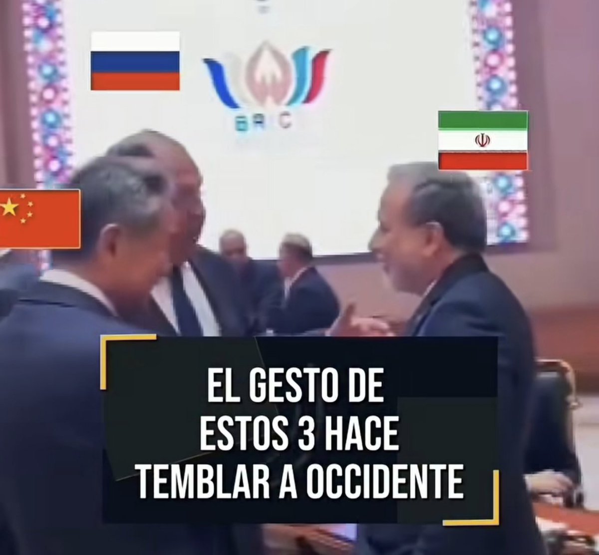 CarlosPazC2021's tweet photo. Las ansias expansionistas y de dominación globales, a día de hoy, se ven frenadas por tres potencias: China, Rusia e Irán, de ahí su constante demonización. https://t.co/9tFnnzhKNo