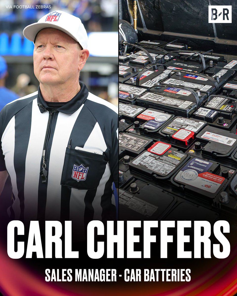 BleacherReport's tweet photo. Most NFL referees have full-time careers outside of football while officiating in the league 👀💼

(Via @footballzebras, @FOS) https://t.co/nzEAjB9ycW