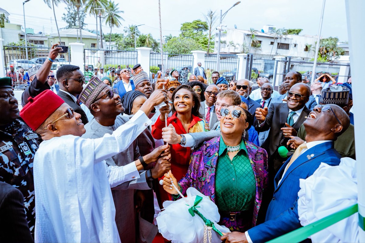 officialSKSM's tweet photo. In a massive boost for Nigeria’s energy sector, the Vice President, Senator @KashimSM, has officially commissioned the ultra-modern corporate headquarters of Northwest Petroleum & Gas Company Limited in Lagos.

He hailed the state-of-the-art facility as a game-changer that will revolutionize local operations and completely rewrite the standards of excellence for the nation’s multi-billion-dollar oil and gas industry.

Speaking on Friday during the commissioning of the regional petroleum and gas firm’s corporate head office in Victoria Island, Lagos, Senator @KashimSM declared that the world-class facility sends a clear message to investors, clients, and Nigerians that Northwest Petroleum is poised for decades of service in an evolving global energy economy.

According to @KashimSM, while the new corporate facility marks an expansion for Northwest Petroleum, a major indigenous player in Nigeria’s downstream oil and gas sector, it will also provide a modern, world-class environment for collaboration, professional fulfilment, and strategic achievement across its workforce, partners, and stakeholders.