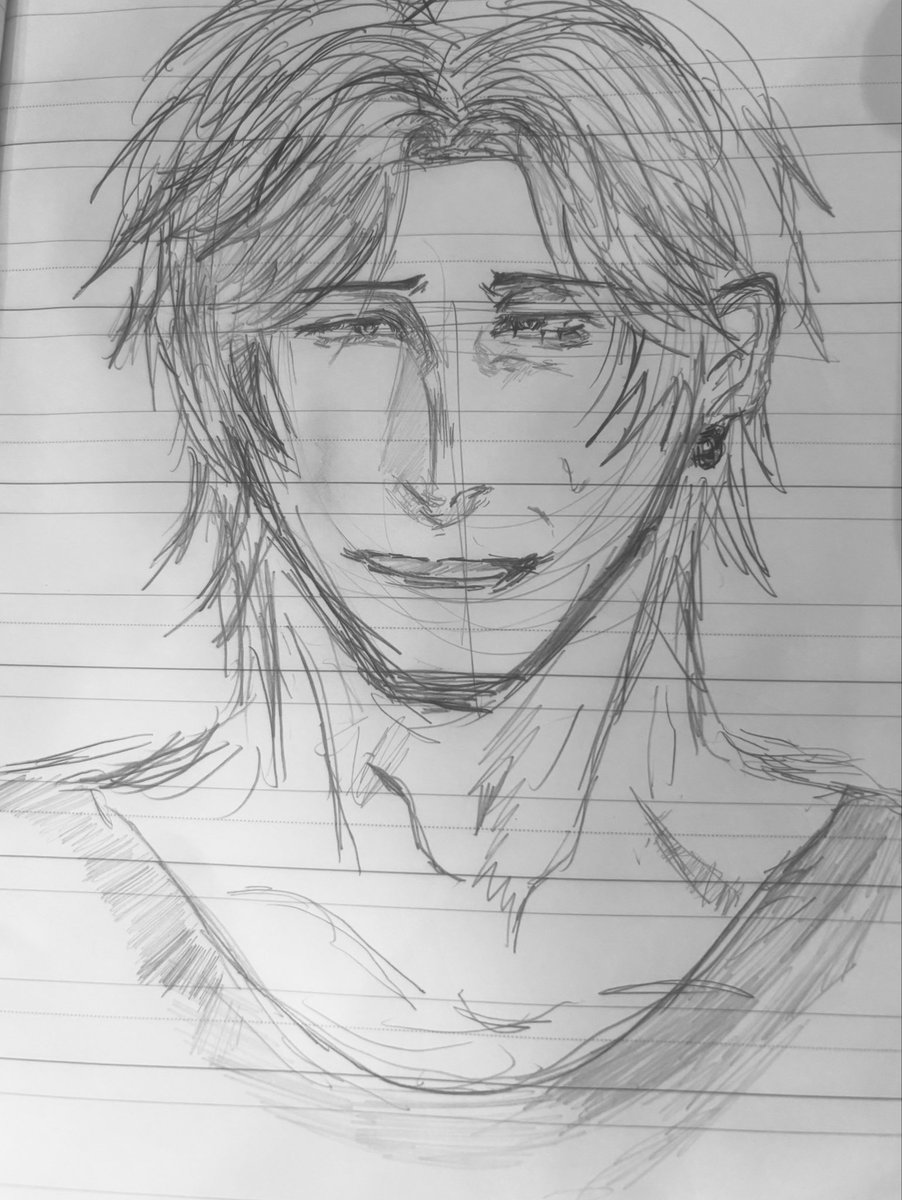 sabopagu's tweet photo. #可笑しのピニャータ
　キョウヤさんにガチ惚れしてしまい描きましたド下手ですいません可笑し様の絵柄を参考にしております❣️問題があればすぐ消します。焦ってるキョウヤが見たい， https://t.co/0ktxwr6LIr