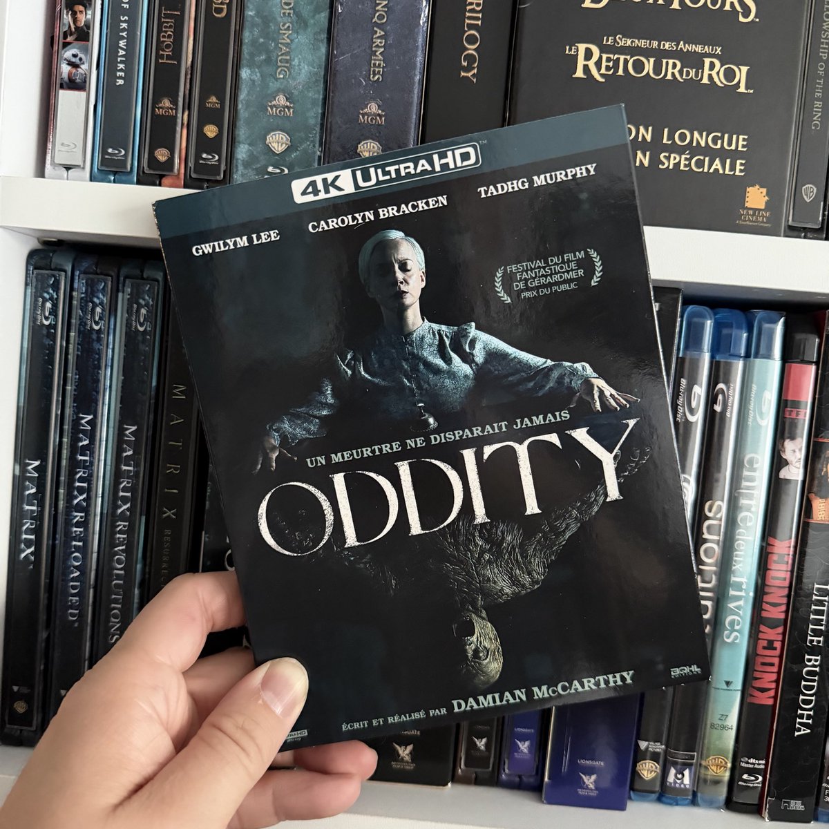KittenByKitten's tweet photo. Tonight’s pick from the collection 🎃

Oddity on Blu-ray Ultra HD 💿

First time watching and discovering it for me

Physical media only, nothing else https://t.co/qWZfqCwTVk