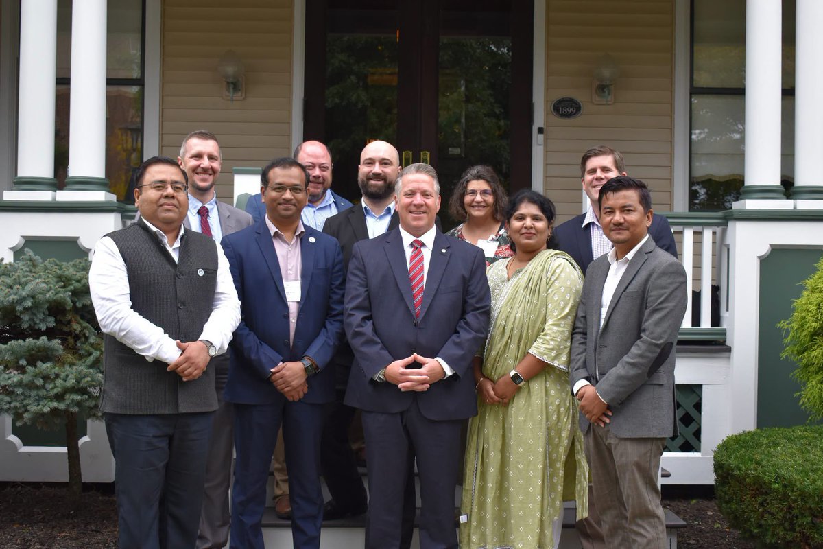 MCCoyCountyExec's tweet photo. It was a pleasure welcoming a delegation of international professionals from India to Albany County as part of the U.S. Department of State’s International Visitor Leadership Program.

We had a great conversation about the role local government can play in supporting economic development, digital infrastructure, workforce growth and sustainable public infrastructure, as well as opportunities for U.S.-India collaboration on artificial intelligence and emerging technologies.

Visits like this are a great opportunity to share what we’re doing here in Albany County while learning from leaders working on similar challenges around the world.
