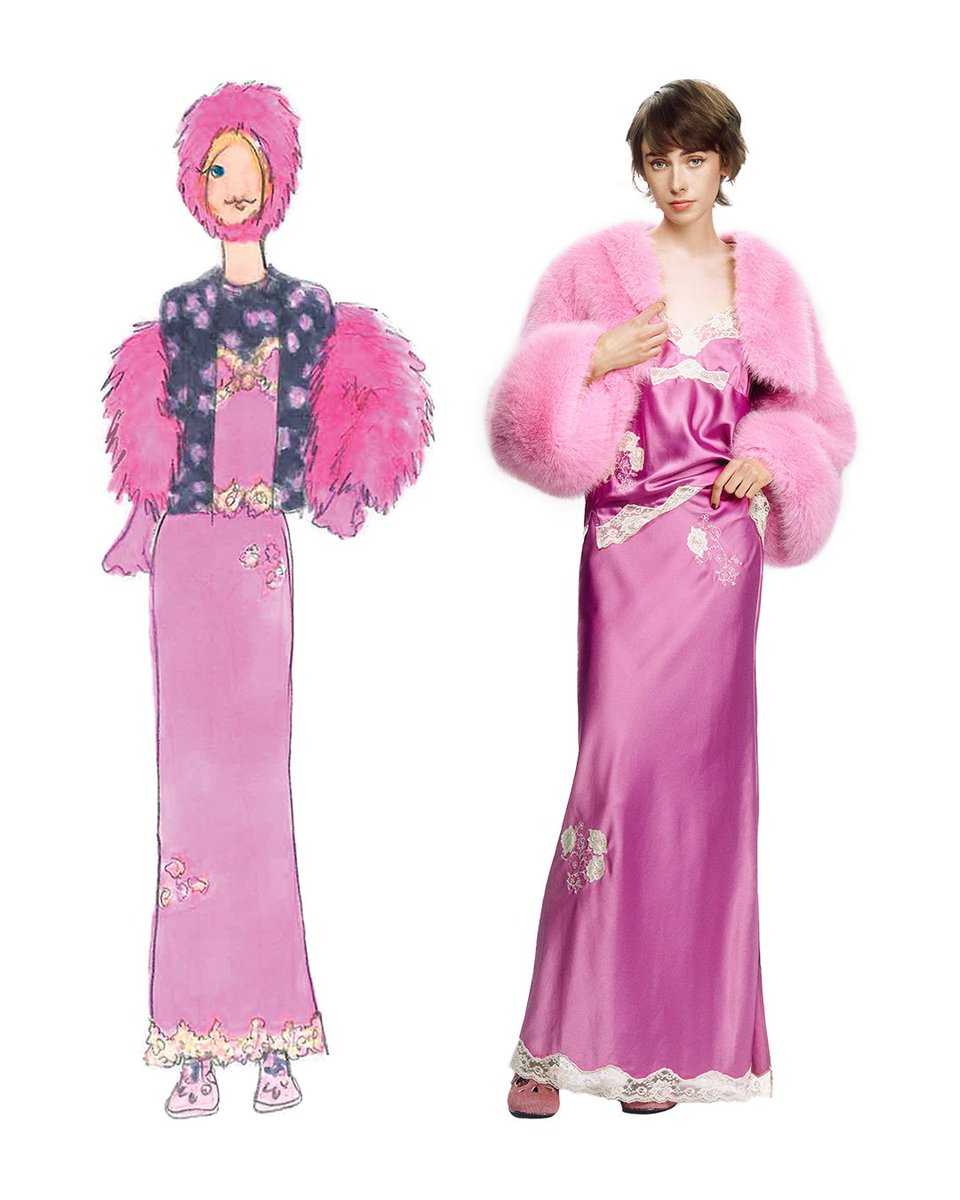 annasui's tweet photo. From sketch to reality. The Fall 2026 collection. https://t.co/9VAuACq1tY