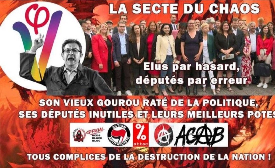 ManouelFrosx's tweet photo. @MathildePanot Les seuls qui ont déclarer la guerre c’est toi et ton parti de merde !! Vous êtes responsable de toute cette bordelisation !! https://t.co/5OjLUlpAEo