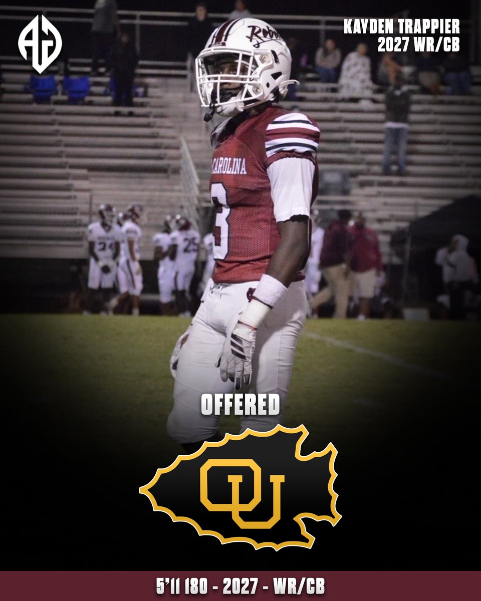 AGEDITS32's tweet photo. 🚨OFFER ALERT🚨

5'11 180 2027 WR/CB @3waaayyyy has received an offer from Ottawa U!

Check him out! ⬇️
https://t.co/4CYPfMbNnm https://t.co/ND5Erwio4G
