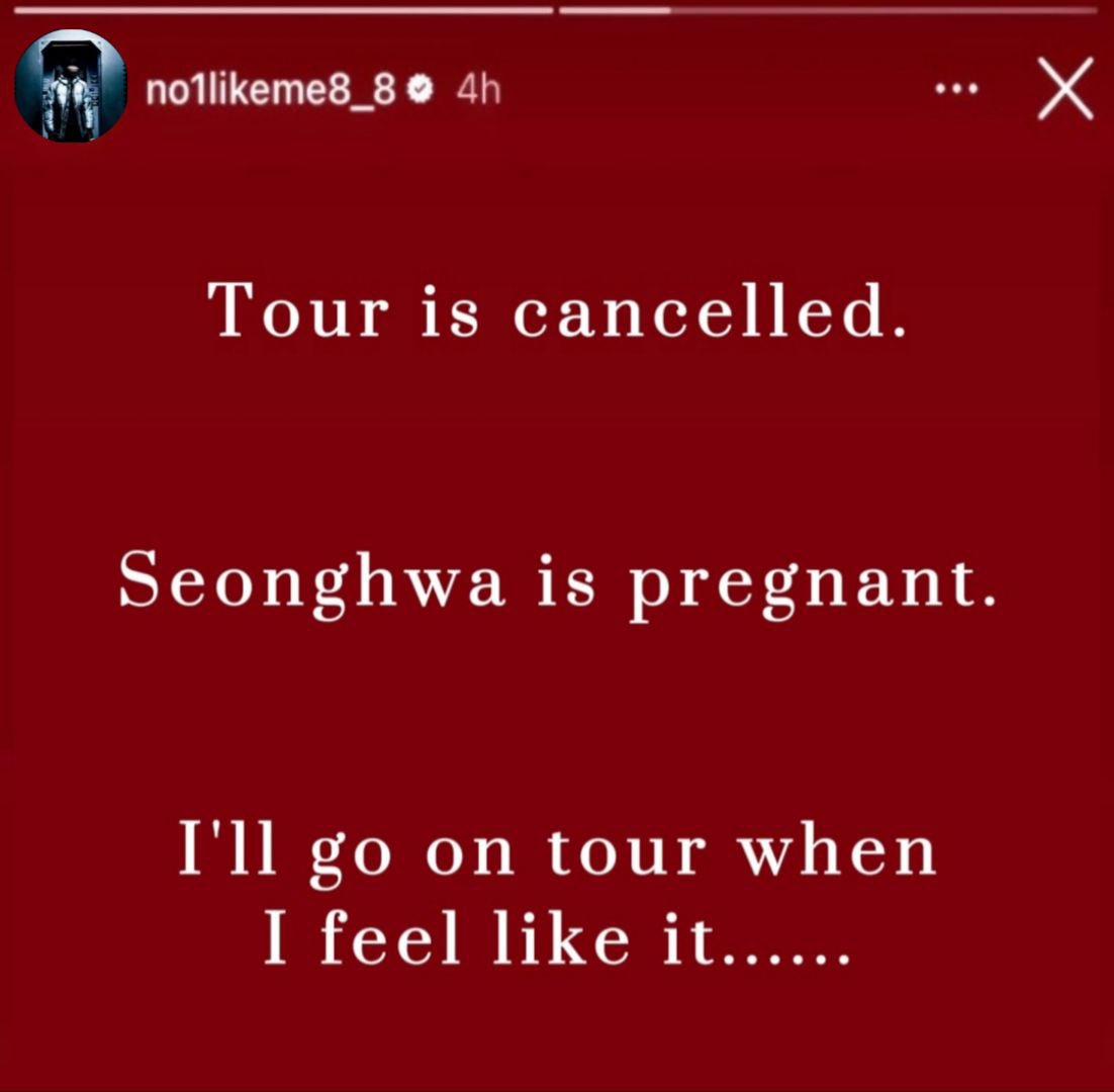 renocunt's tweet photo. entao é por isso que khj tava falando que nao vai ter mais show por enquanto.. https://t.co/HHp01w4Toe