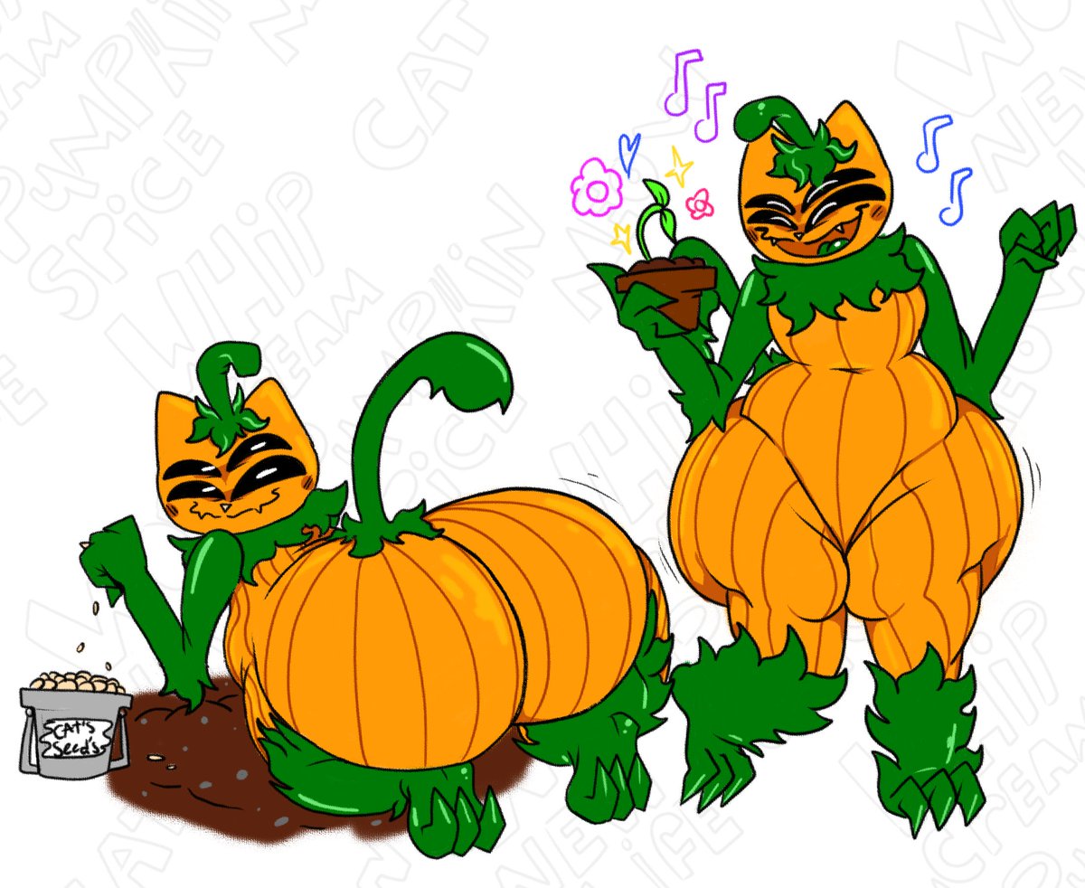 Wantedlargecat's tweet photo. Pumpkin butt https://t.co/qtecYNb4St