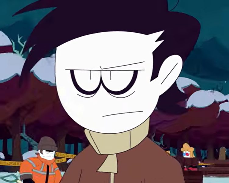 kopystar's tweet photo. // SM SPOILERS!
.
.
.
.
.
.
.
.
.
.
.
.
.
.
.
.
the fandom was REALLY WRONG to make Streber a happy guy. He's clearly devastated by the trauma. https://t.co/qQ76zhkFmk