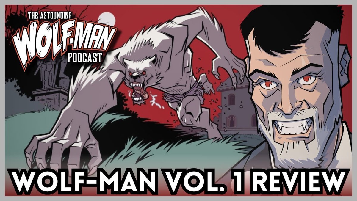 InvincibleCast's tweet photo. The first episode of our Astounding Wolf-Man discussion is live now!

https://t.co/KcjhcpoKzX https://t.co/Jw5JEqz4TB