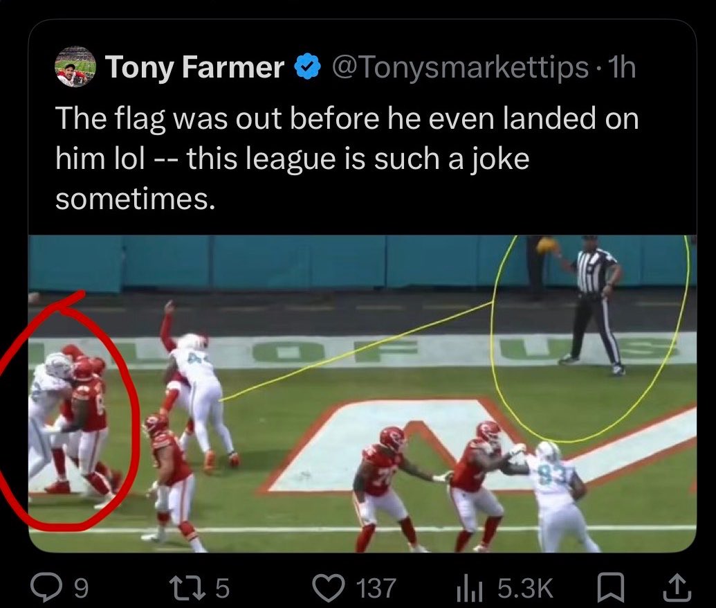 MrBillyNuke's tweet photo. @Tonysmarkettips Flag is being thrown on this by the way https://t.co/XYRWamhaW9