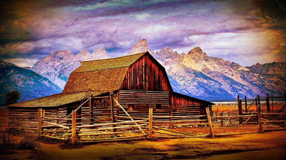 shrkshtr's tweet photo. And now for something a little different. I am a huge fan of making images with my iPhone and I just upgraded to the 18 Pro Max. As I was scouting locations for the workshop in Grant Teton NP, I caught his image around 11:30amnot optimum light.I've always liked the Distressed FX https://t.co/lhgi7B0MsA