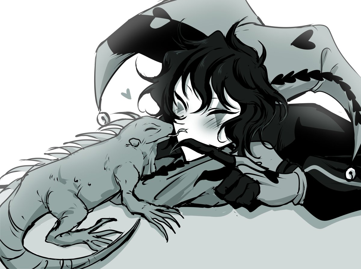 hyc_1910's tweet photo. Why am i drawing this in the middle of the night 💔 #tfc #thefreakcircus #harlequin https://t.co/xzfa0NitBM