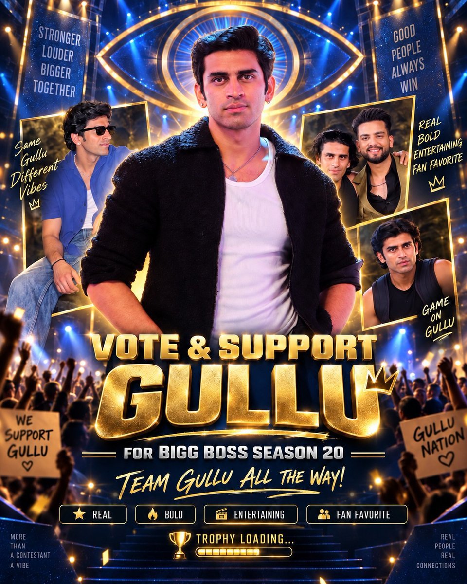 ravielvisharmy's tweet photo. No noise, no fake hype โ just Gullu being Gullu. ๐ฅ
Kushal Tanwar has his own journey, his own style, and his own army standing behind him.
Keep supporting. Keep spreading the Gullu energy.
#Gullu #KushalTanwar #BiggBoss20 #SupportGullu https://t.co/H27CjxNGfv