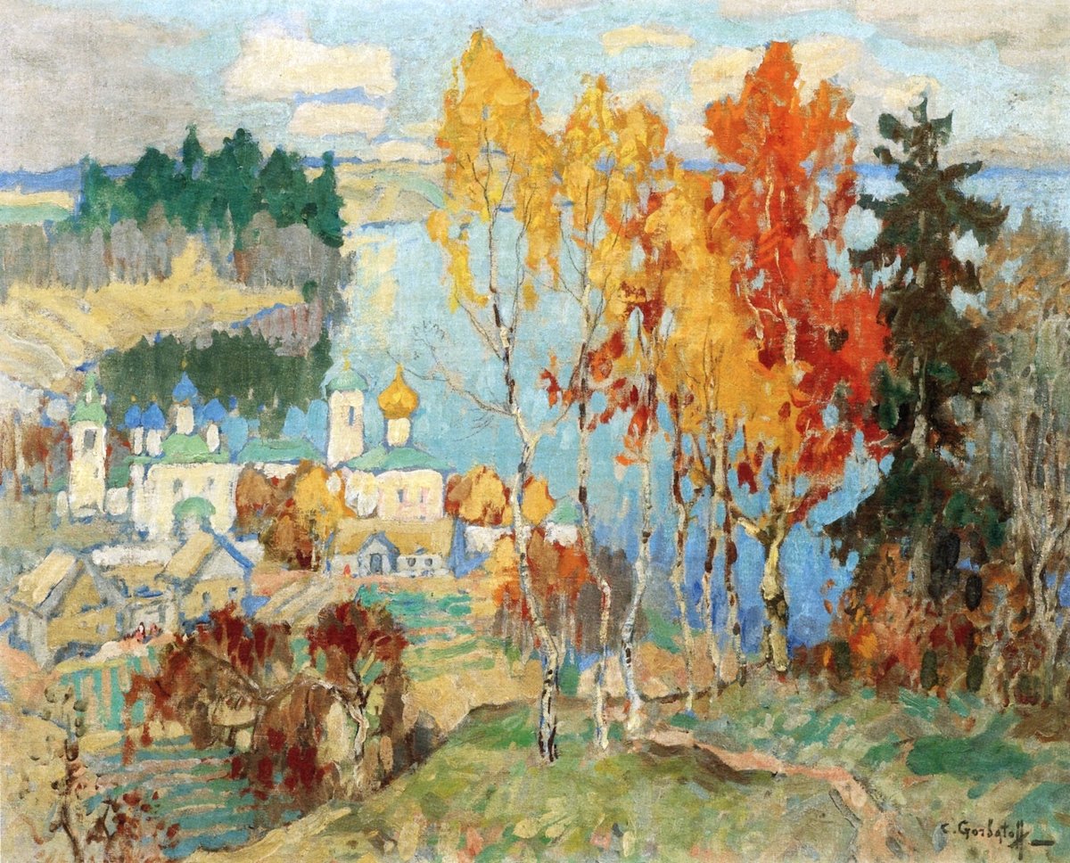 Brindille_'s tweet photo. Autumn Day, 1920
🎨Constantin Gorbatov (Russian, 1876-1945) https://t.co/HYWwR2vZS0