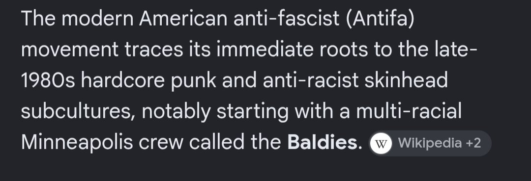 ShadeSmokes's tweet photo. @420theog80854 @antipartison @lollodog Skinheads are Antifa https://t.co/gWdDt6X3h1
