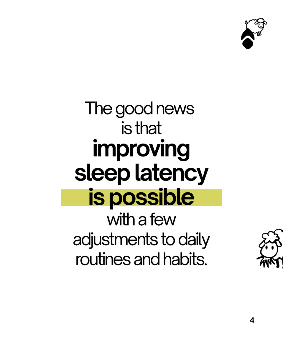 empowersleep's tweet photo. Sleep is a critical part of our daily lives, but the amount of time it takes us to fall asleep, known as sleep latency, often goes unnoticed. https://t.co/ilOVTKlZwu