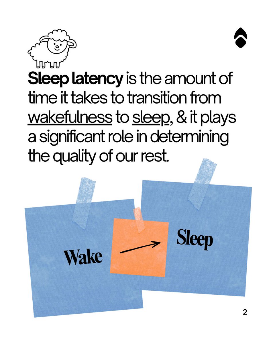 empowersleep's tweet photo. Sleep is a critical part of our daily lives, but the amount of time it takes us to fall asleep, known as sleep latency, often goes unnoticed. https://t.co/ilOVTKlZwu