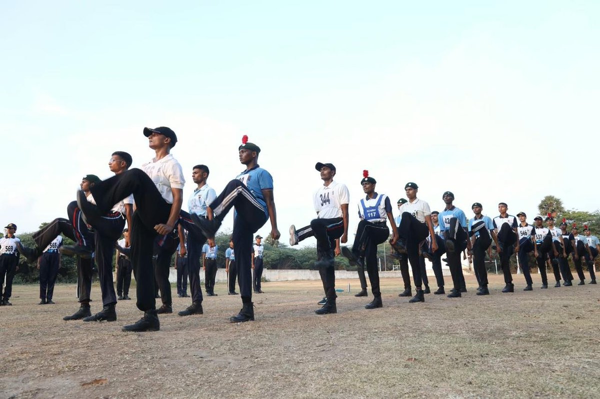 NCCDte_TNPAN's tweet photo. Day 3 of #AIVSC26 showed that champions are made long before take-off! ✈️🔥

The day began with energising PT, followed by the Health & Hygiene written test, a reminder that a fit body and a sharp mind are the first pillars of an aviator. In the workshops, RC and Control Line construction commenced, while DGNCC examiners meticulously carried out the Static Scale Assessment. Every wing profile, proportion and finish was scrutinised, because in scale modelling precision is everything and every millimetre reflects a cadet's patience and passion.

The CLABS capsule on leadership and mindfulness inspired cadets with a powerful message: true leaders first master themselves, then rise to command the skies.

With the lots drawn for all competitions, the stage is set and the contest is heating up. 💪

Seventeen Directorates. One sky. Unlimited ambition