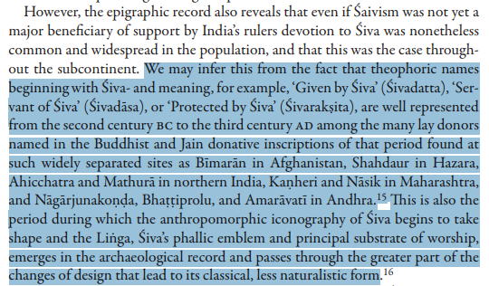 Siradhvaja's tweet photo. Rudra is attested in the Ṛgvedá (and other Vedic material), the Mahābhāṣya and early inscriptional material like the Panjtār epigraph from the 1st c. AD: https://t.co/58Ef2WrulP