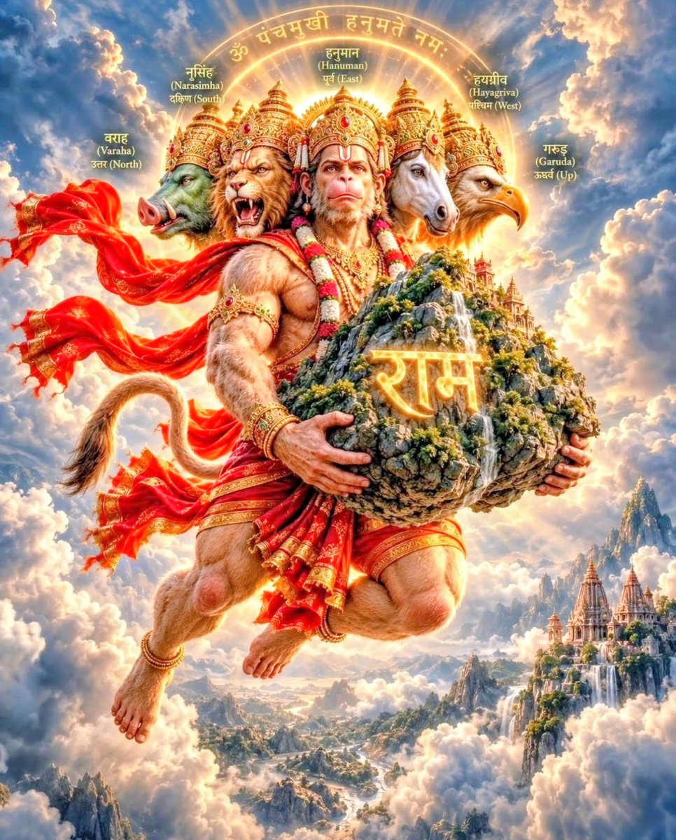 Gravim71's tweet photo. पवन तनय संकट हरण…मंगल मूरति रूप।

राम-लखन-सीतासहित…हृदय बसहु सुर भूप।।

सियावर रामचन्द्र की जय…🙌

पवनसुत हनुमान की जय…🙌

🌸ॐ हनुमते नम:🌸

🌹जय जय श्री राम🌹 

सौरिर्मे हृदयं पातु नाभिं शनैश्चरोऽवतु।

ग्रहराजः कटिं पातु सर्वतो रविनन्दनः॥

🌺ॐ शं शनैश्चराय नमः🌺 https://t.co/kbDsg0oBA8