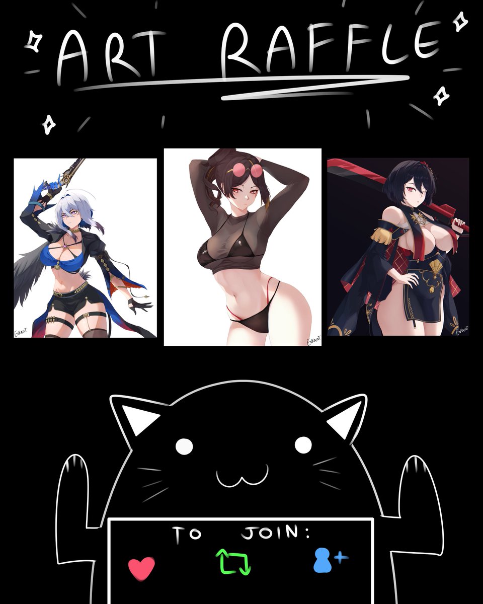 Enxaint's tweet photo. ✨Custom Character Art Giveaway✨

🎉Winner will be given a custom character reference sheet by me! The character can be designed from scratch by me or an existing OC already. Comment down below your choice!

✅To Enter: Follow, Like, Repost, and Comment.
#artraffle #artgiveaway https://t.co/rN6W2Zozcr