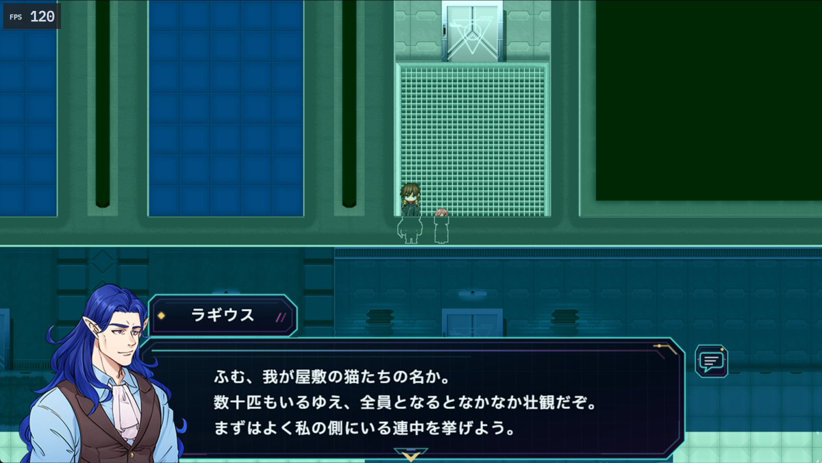 RonronAmethyst's tweet photo. オオホタルサイコさまの顔グラフィックプラグインをMZ版として移植させていただきました。
※サンプルの文章は表示テスト用です https://t.co/WRvBZboGeu