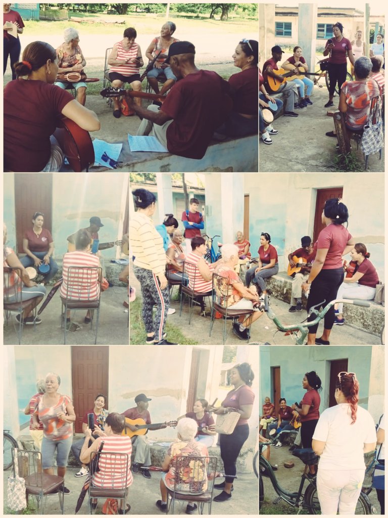 Culturales_2024's tweet photo. 🌟Lugareño celebró el Día del Adulto Mayor con actividades llenas de cariño. La Casa de Cultura Alejo Carpentier y las instituciones del poblado homenajearon a nuestros abuelos. Porque ellos son el alma de la comunidad.
#DíaDelAdultoMayor #Lugareño #Minas #Camagüey https://t.co/HxdLoVlqhF