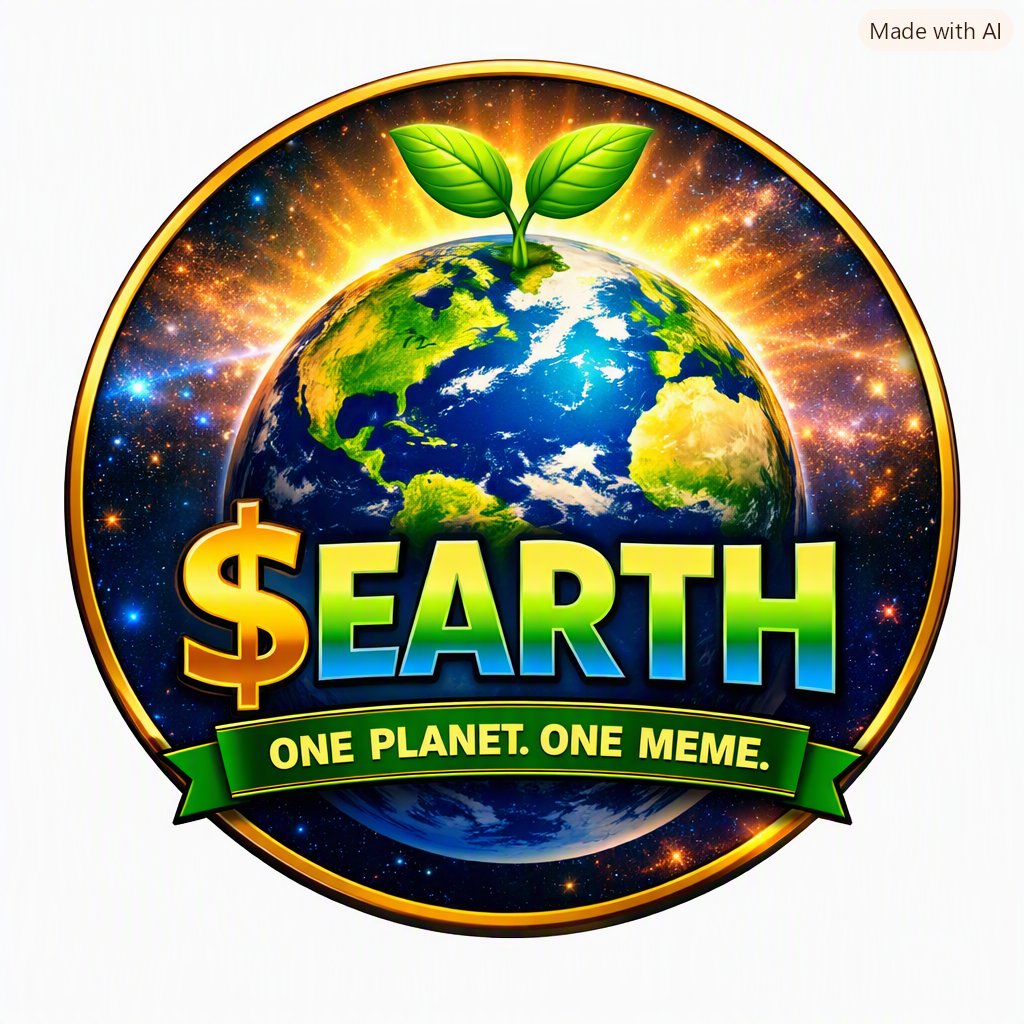 brucesh9999's tweet photo. NEW MEME LAUNCHING SOON ON ,,,https://t.co/XbbFIN5jlp,,,TICKER $EARTH https://t.co/4kT73lo7Hq