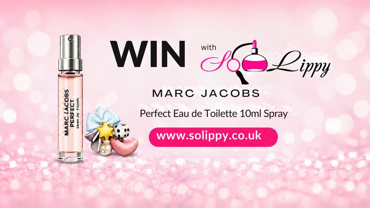 So_Lippy's tweet photo. 💖 WIN with So Lippy!   

Fancy a Marc Jacobs Perfect EDT 10 ml #fragrance 
Simply RT our posts for your chance to be our winner! Ends 5/10/26 ✨ 
https://t.co/zFM5Gq1S8W

#SoLippy #MarcJacobsPerfect #WinWithSoLippy #gift #beauty #competition https://t.co/LhHy61oFR6