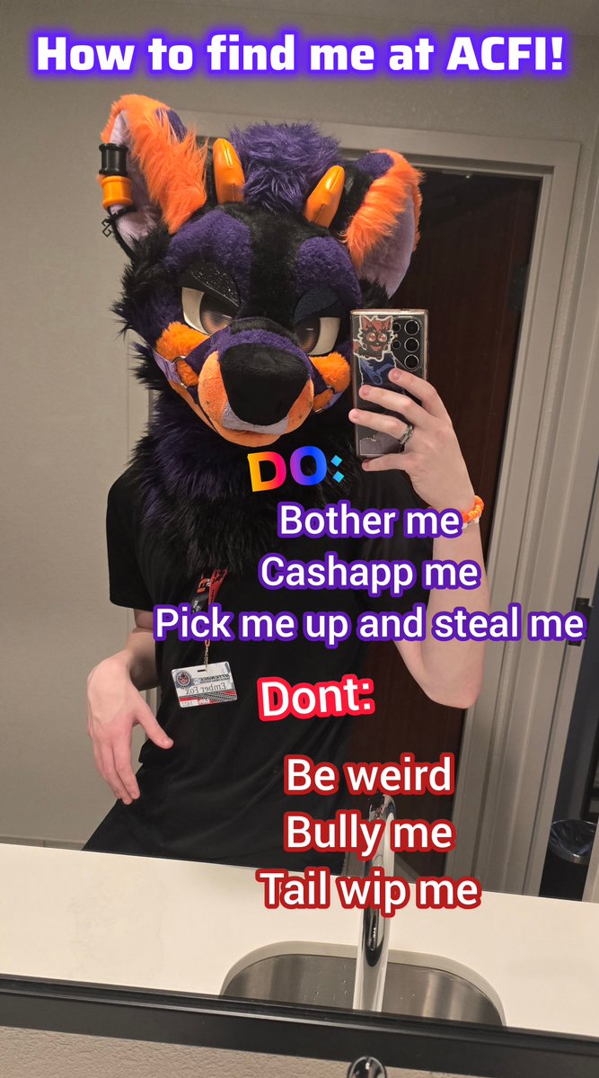 EmberVulpe's tweet photo. How to find me at ACFI https://t.co/BYCTfD7opj