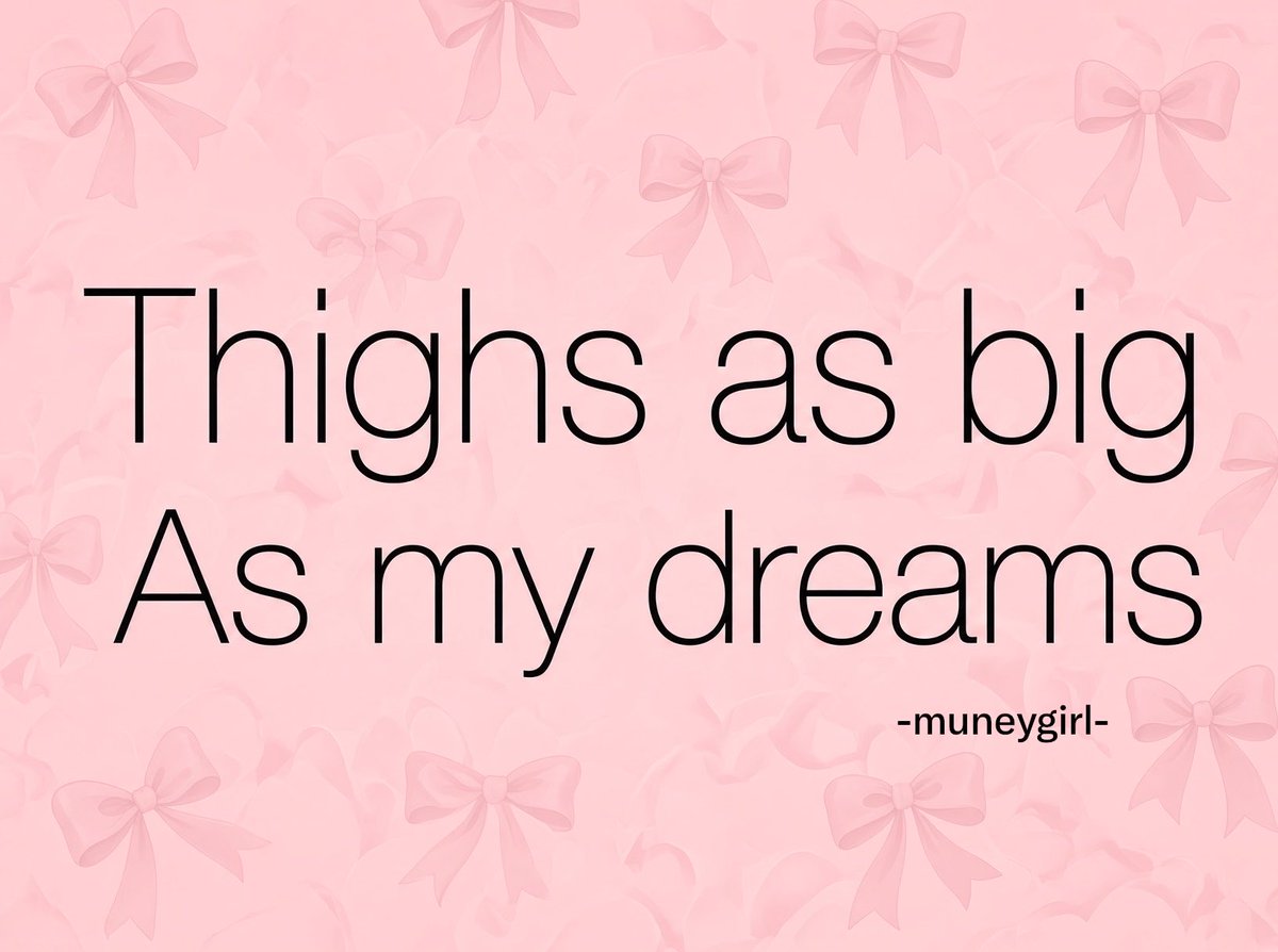 muneygirl's tweet photo. Luckily for me I’ve got really big dreams 🤭 https://t.co/v8KKYRQCZX